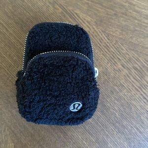 Lululemon nano backpack in black fleece